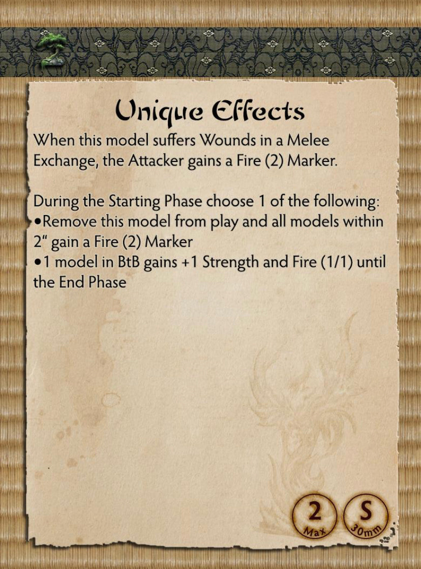 Lesser Kamis of the Evening Flame