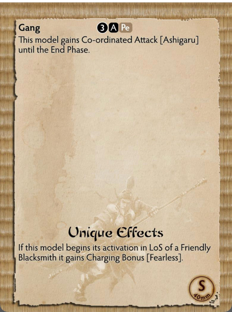Unblessed Ashigaru