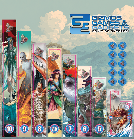 Bushido Faction Rulers & Measuring Tools