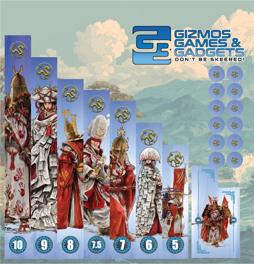 Bushido Faction Rulers & Measuring Tools