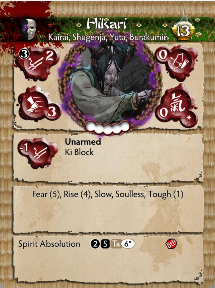 Yuta of Yurei Themed Warband