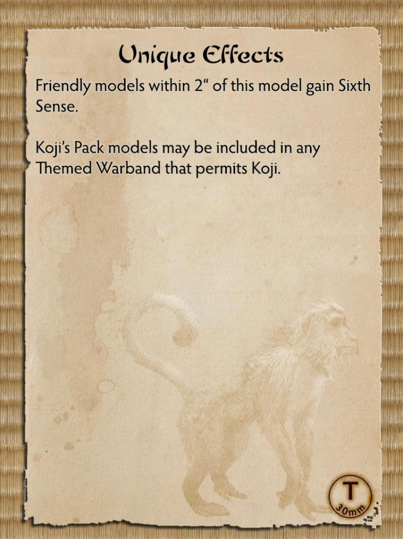 Koji & Koji's pack