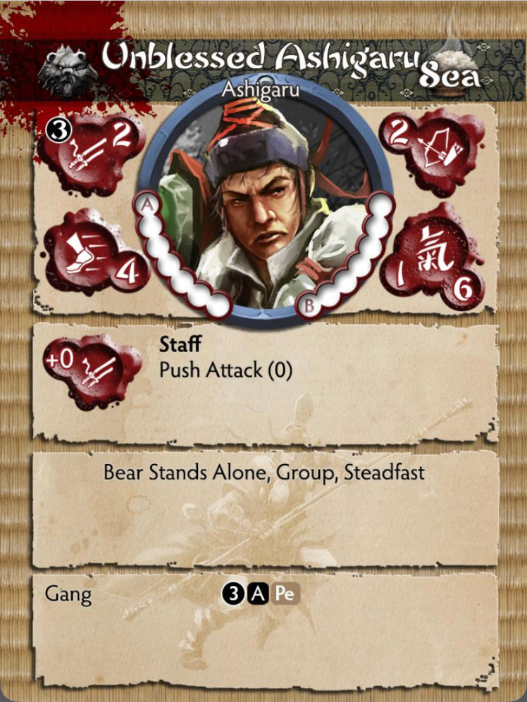 Unblessed Ashigaru