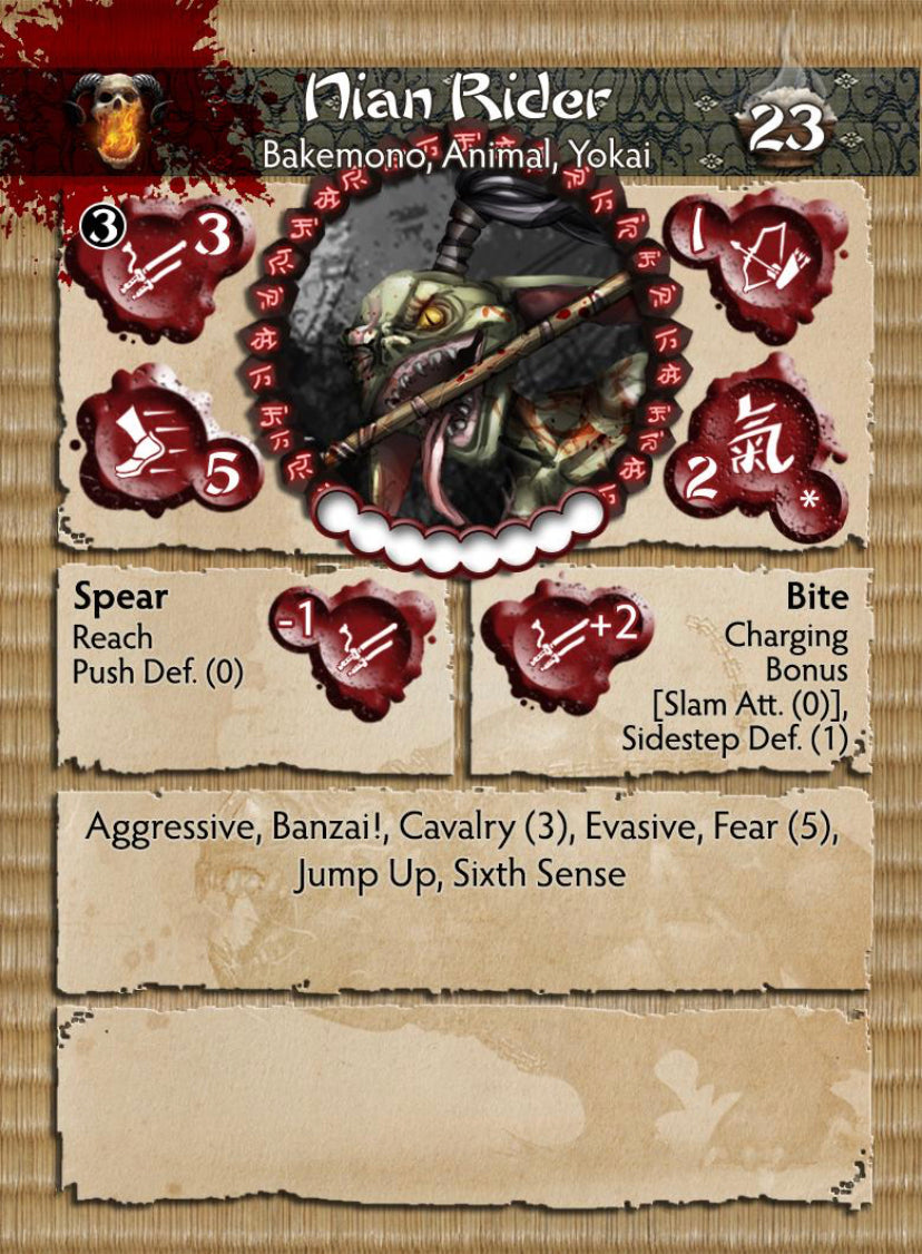 Bakemono Beast Rider (beast sold separately )