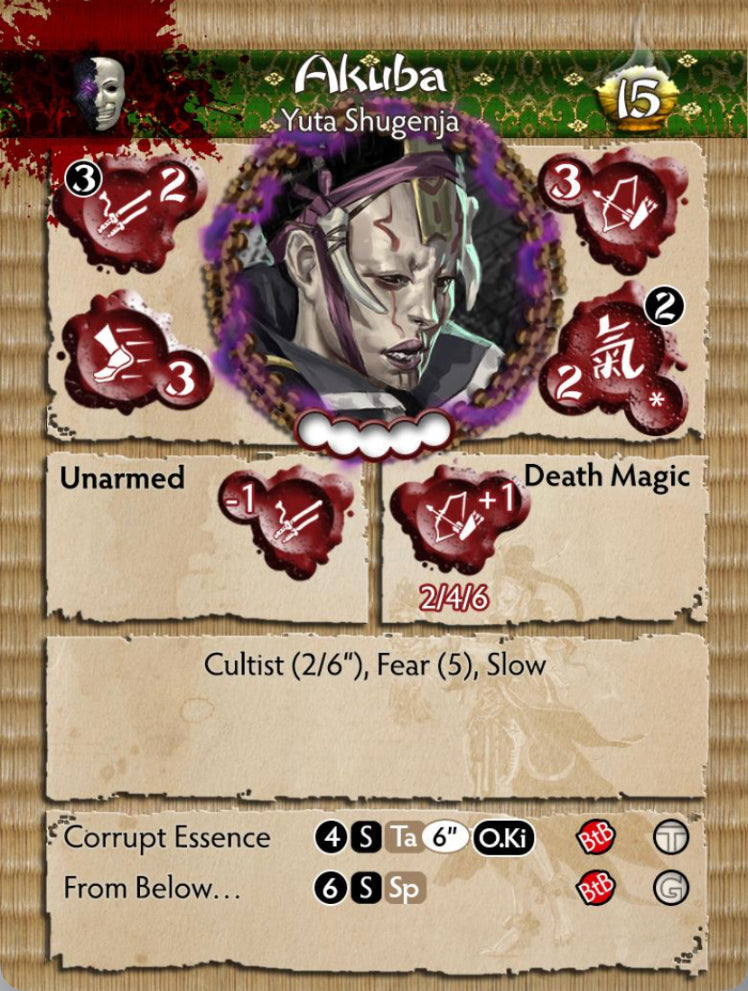 Yuta of Yurei Themed Warband