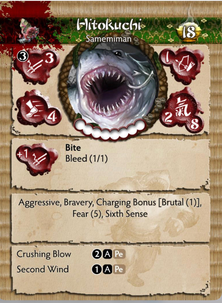 Hitokuchi, The Great White