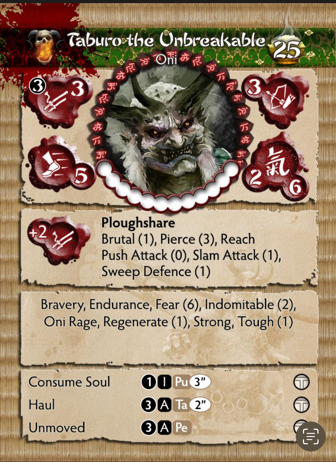 Taburo The Unbreakable