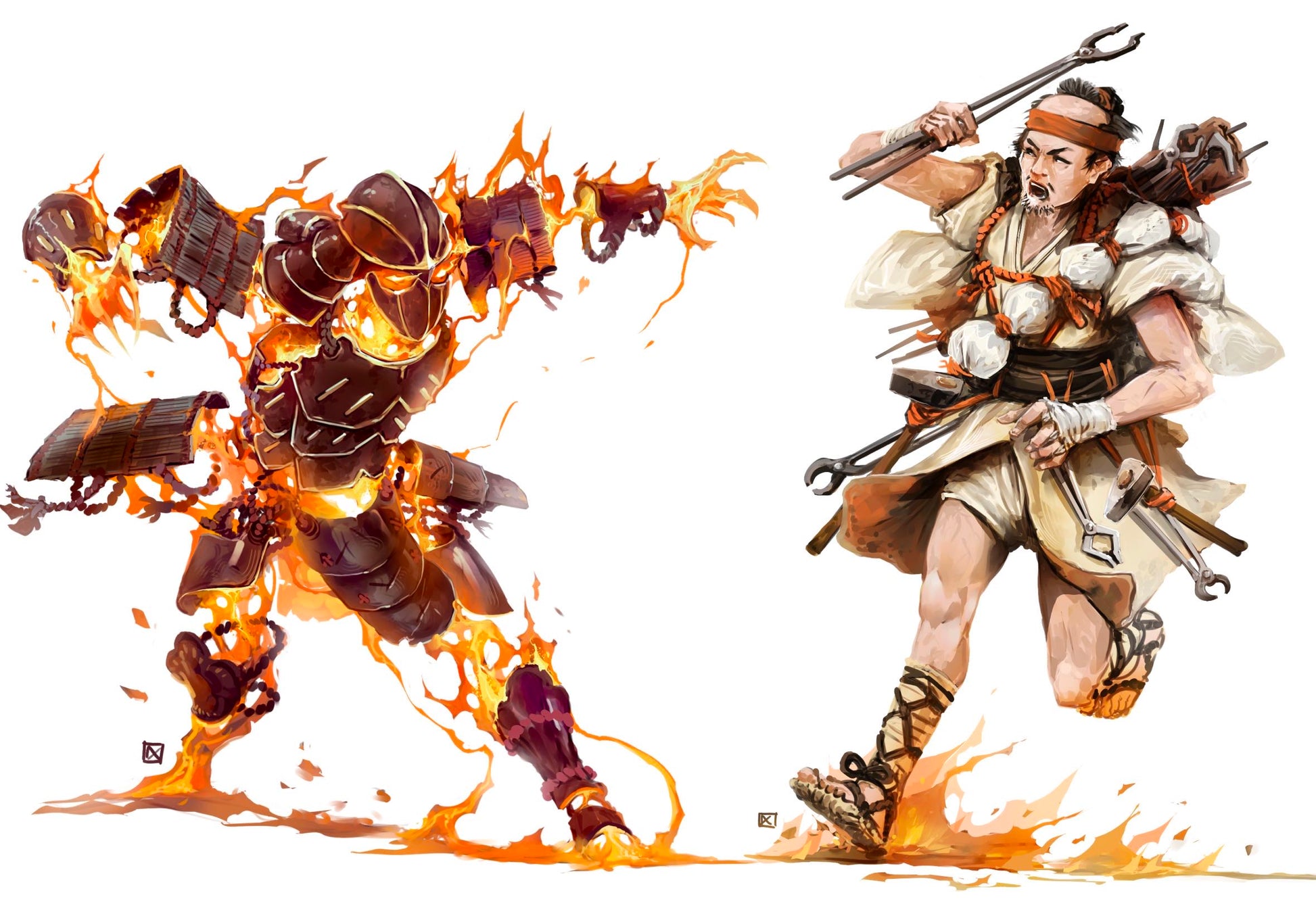 Aida & Kami of Enduring Embers