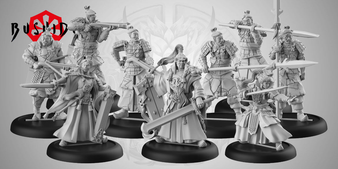 PRE ORDER Bai Qian Themed Warband