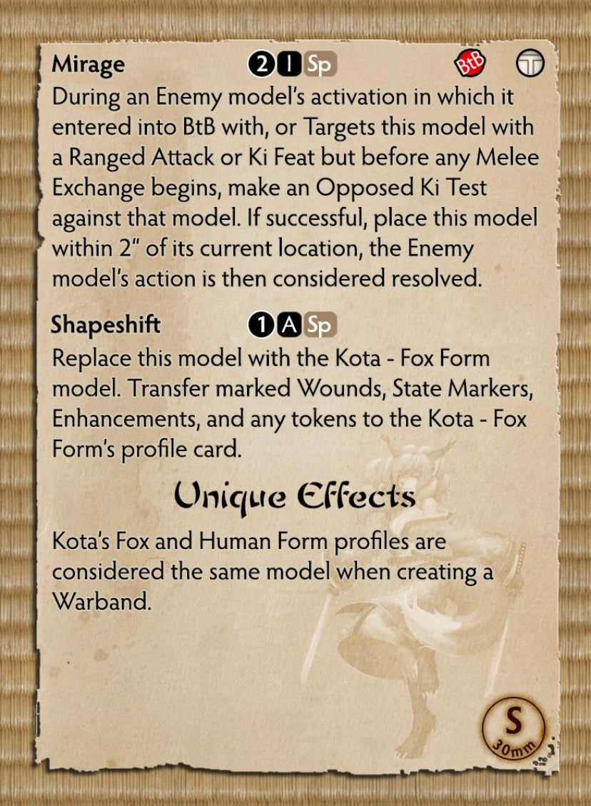 Kota & Kota-Fox form