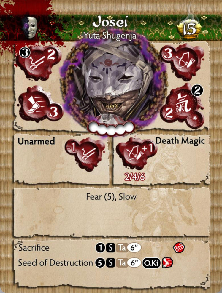 Yuta of Yurei Themed Warband