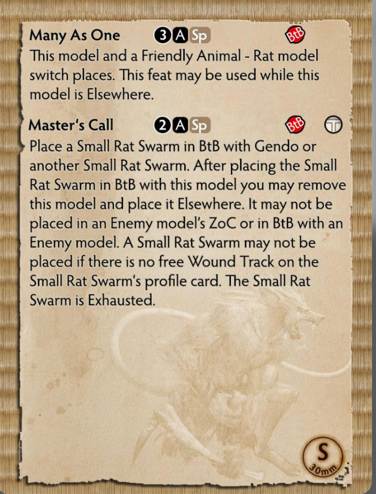 Gendo & Small Rat Swarms